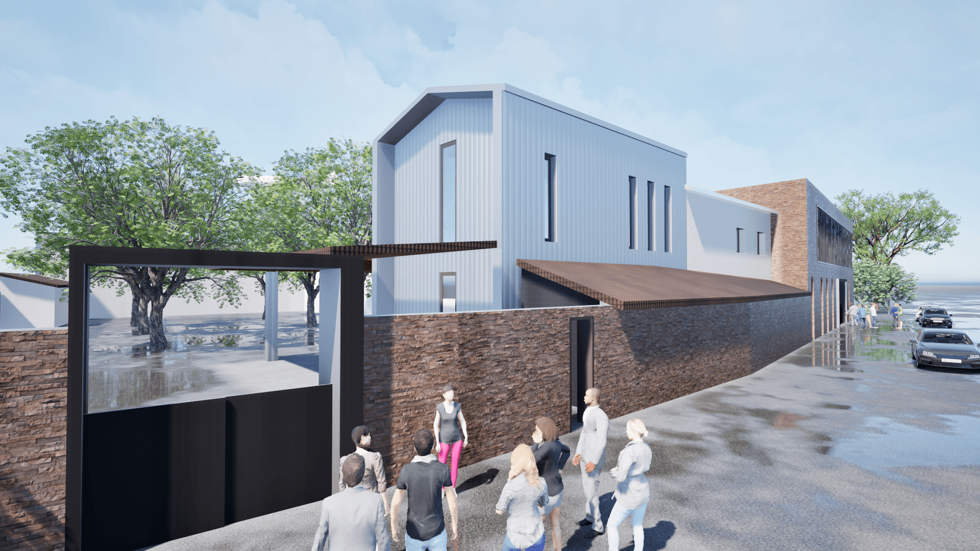 Extension de la chapelle